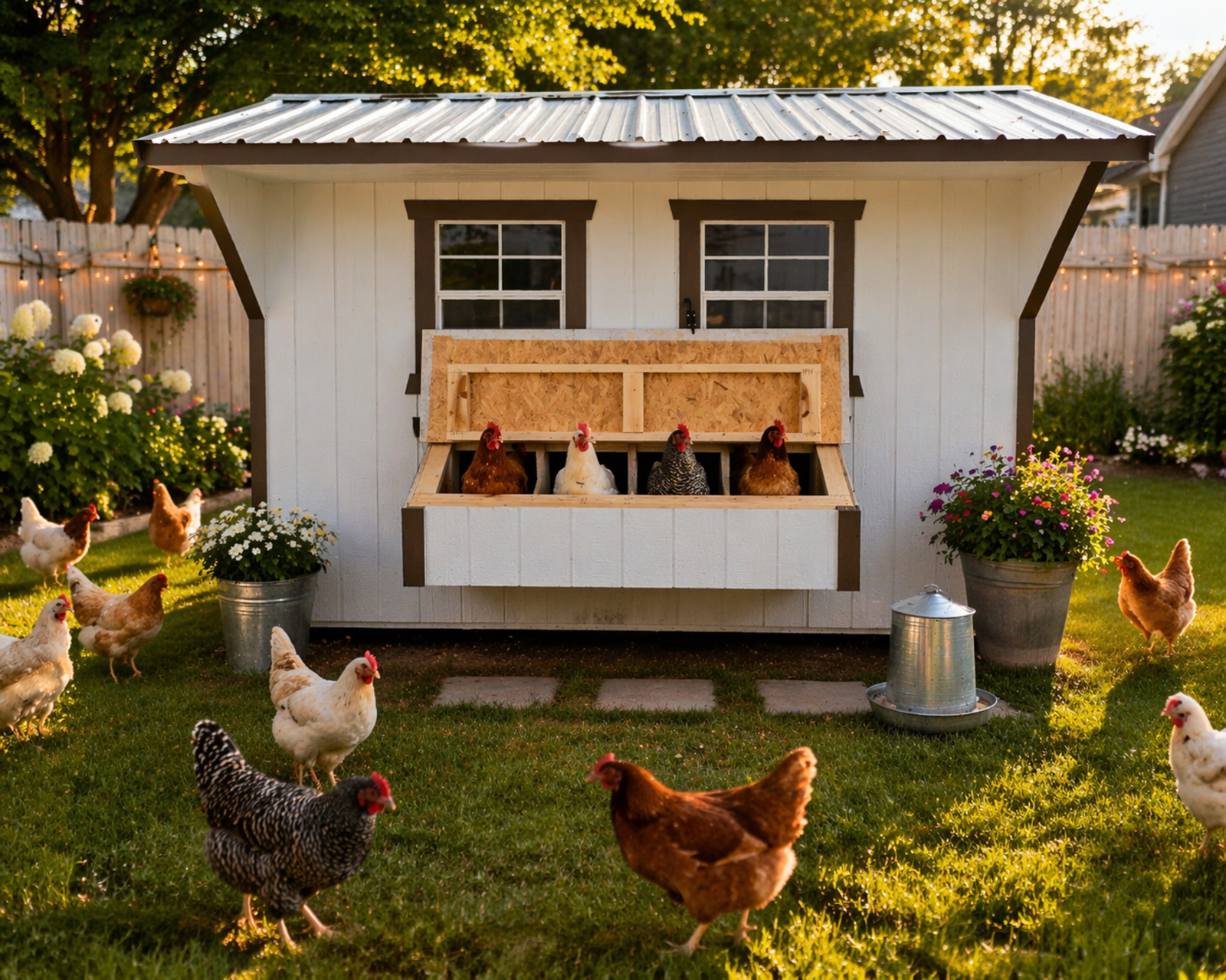 8' x 12' Your Chicks Called ... They Want a New Home! for sale in Fairfax, IA